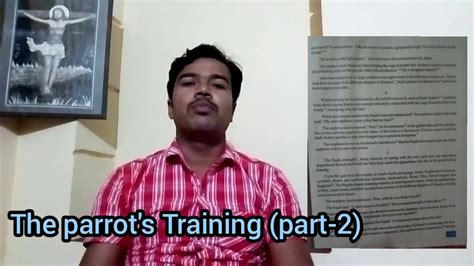 The Parrot S Training Part By Rabindranath Tagore Youtube