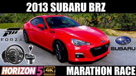 Forza Horizon 5 2013 Subaru BRZ Stock Marathon Race Thrustmaster