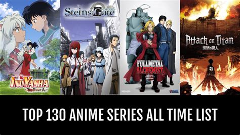 Top 130 Anime Series All Time By Ladd Anime Planet