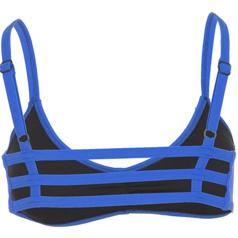 Hurley One Only Solids Sport Bra Bikini Top Women S Clothing