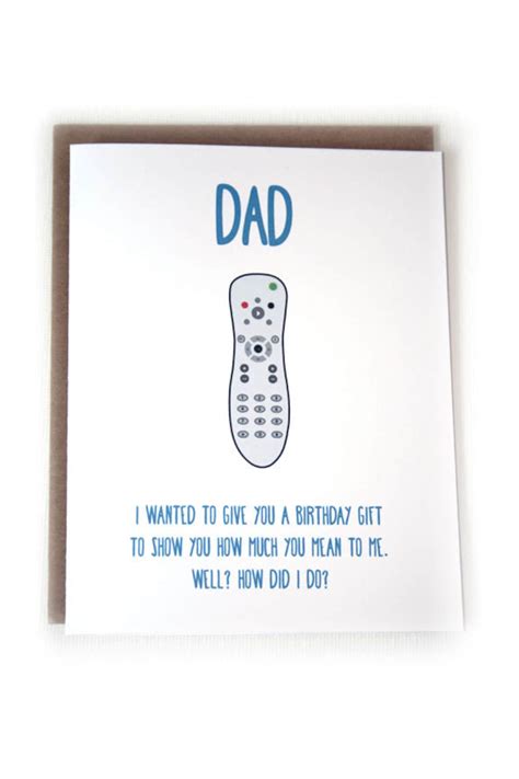 Dads Birthday Card Birthday Card For Dad Greeting Card Birthday Card