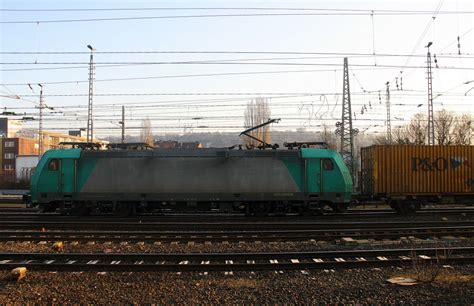 185 576 6 von Crossrail kommt aus Richtung Köln Aachen Hbf Aachen