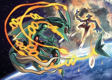 Image Pokémon Oras Mega Rayquaza Vs Deoxyspng Sonic Pokémon Wiki