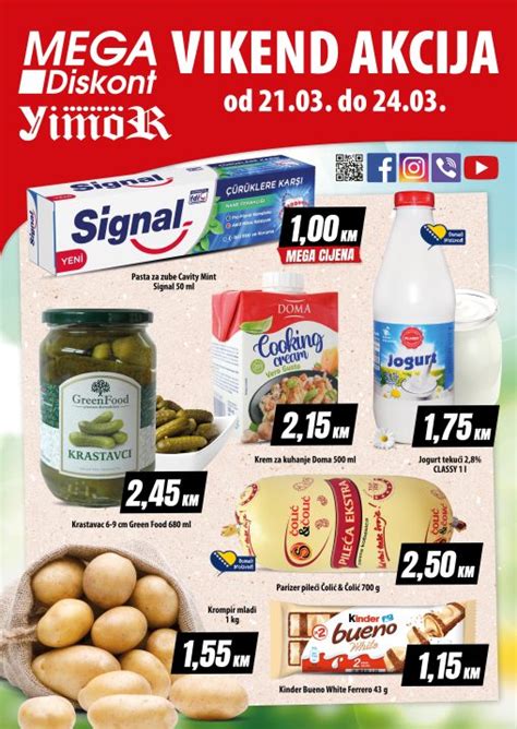 Mega Diskont Vikend Akcija 21 24 3 2024 Ustedite Ba