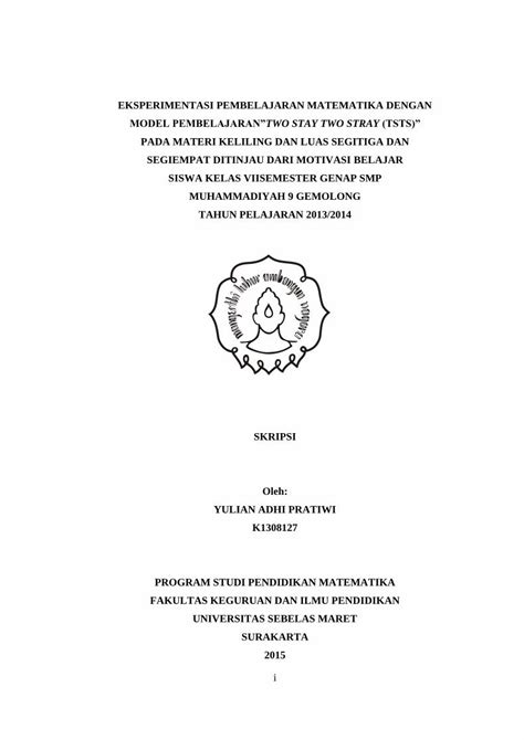 Pdf I Eksperimentasi Pembelajaran Matematika Dengan Dokumen Tips