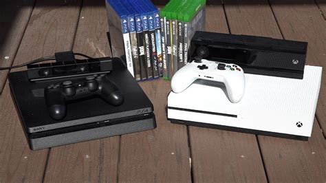 Ps4 Slim Vs Xbox One S A Side By Side Comparison Of The 300 Consoles Youtube