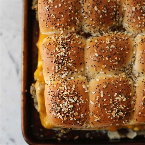 Sheet Pan Breakfast Sandwiches A Beautiful Mess