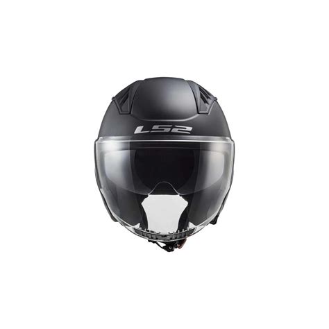 LS2 Copter II Solid Matt Black Jet Helmet