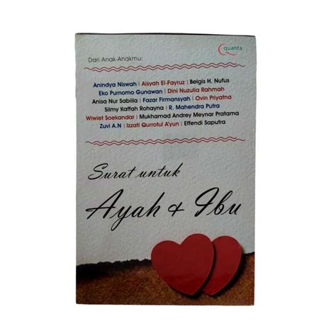 Jual Surat Untuk Ayah Dan Ibu Buku Motivasi Islam Buku Motivasi Islami