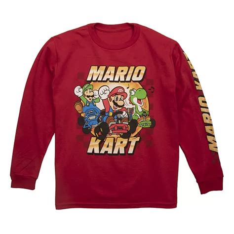 Boys 8 20 Nintendo Mario Kart Graphic Tee