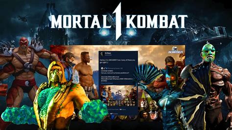 Mortal Kombat Ed Boon Confirms Kameo Roster Characters On Twitter