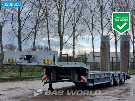 Humbaur 3 axles NL Trailer TÜV 06 24 Liftachse Hartholz Boden SAF