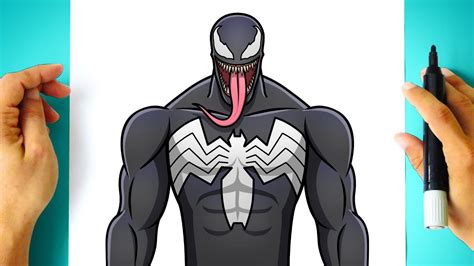 Como Desenhar O Venom Passo A Passo Como Dibujar A Venom Paso A Paso