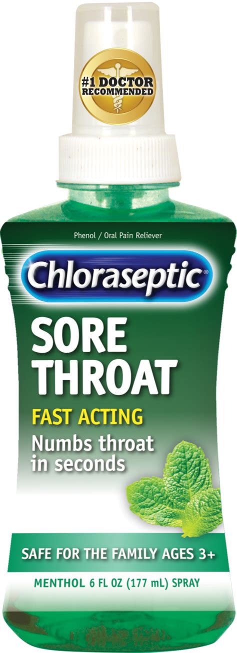 Chloraseptic® Cool Mint Menthol Sore Throat Spray