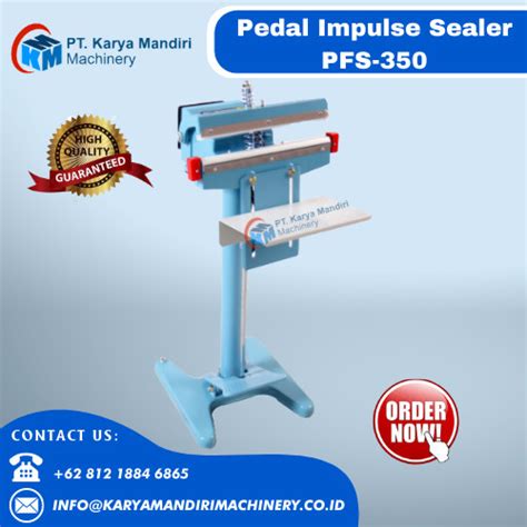 Jual Mesin Press Plastik Kemasan Pedal Foot Sealer Pfs Hualian