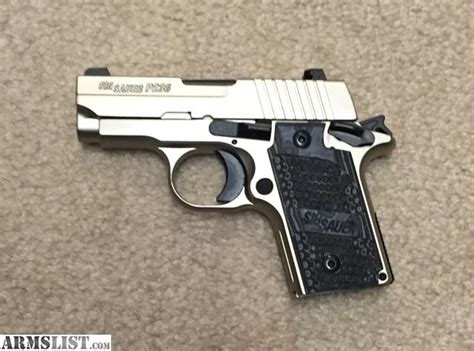 Armslist For Saletrade Sig P238 Nickel