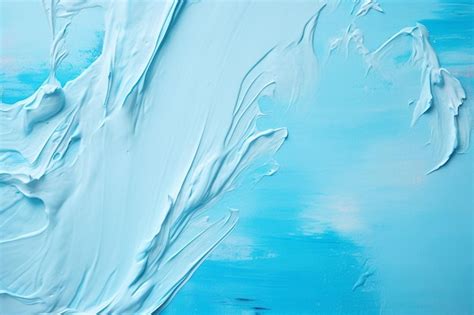 premium photo painting blue color stain