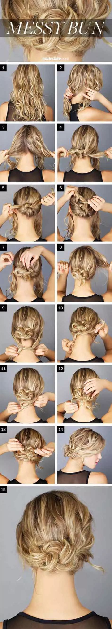 23 Stunningly Easy Diy Messy Buns