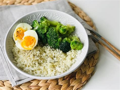 Broccoli Egg And Rice Bowl Ekilu Recipe