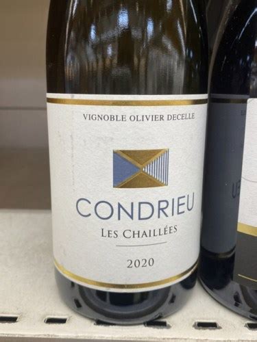 Vignoble Olivier Decelle Condrieu Les Chaillees Vivino France