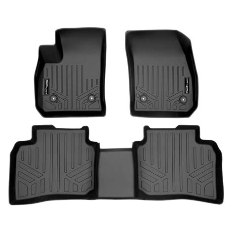 Maxliner Custom Fit Floor Mats 2 Row Liner Set Black For 2019 2020 Cadillac Xt4