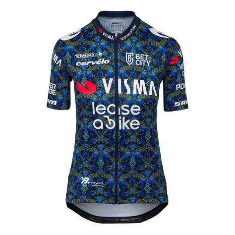 Team Visma Lease A Bike Tour De France 2024 Replica Dames Fietsshirt