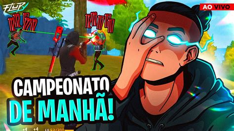 Free Fire Ao Vivo Jogando Campeonato Os Crias Flupy Free