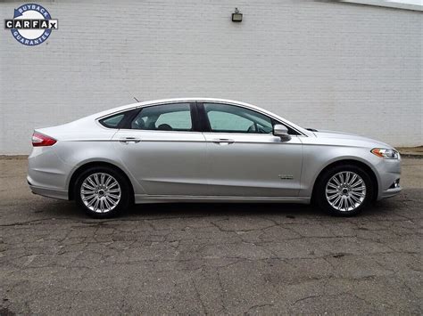 2013 Ford Fusion Energi Titanium 4d Sedan 20l I4 Atkinson Cycle Hybrid Electric Used Ford