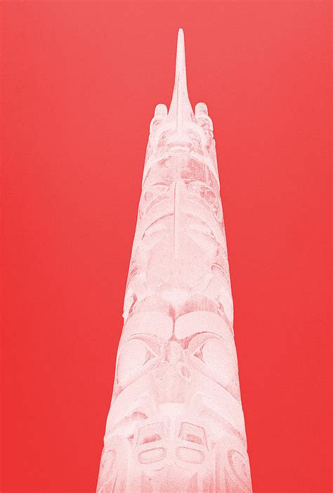 Red Totem Photograph By Mick Logan Fine Art America