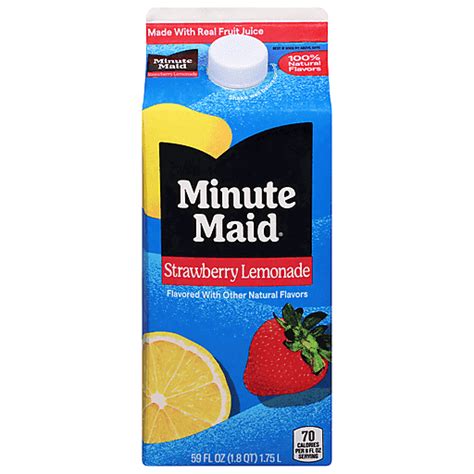 Minute Maid Juice Strawberry Lemonade 59 Fl Oz Juice And Drinks My Country Mart Kc Ad Group