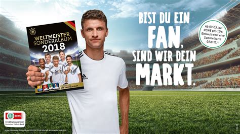 Bei REWE DFB Sammelkarten zur WM DFB Deutscher Fußball Bund e V