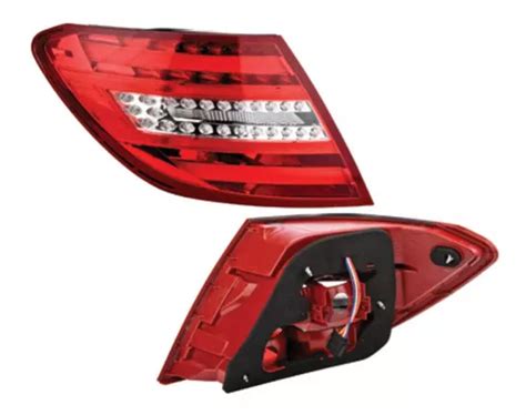 Calavera Izq O Der C Leds Mercedes Benz C Depo