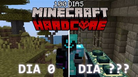 Intente sobrevivír 100 Días en Minecraft Hardcore y Esto es lo que