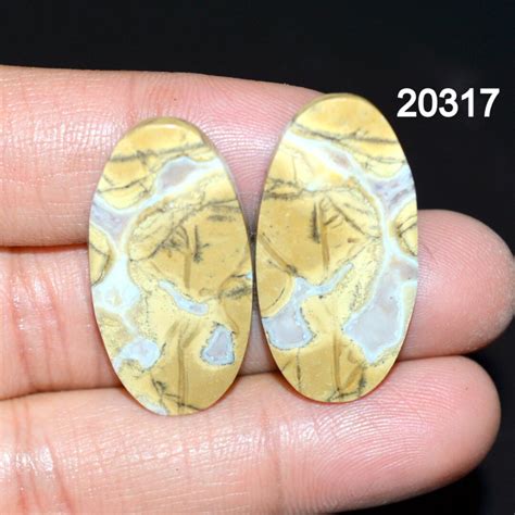 Cobra Jasper Natural Cobra Jasper Pair Ct X X Mm