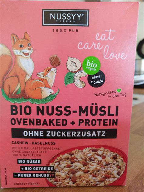 Nussyy Bio Nuss Müsli Kalorien Neue Produkte Fddb