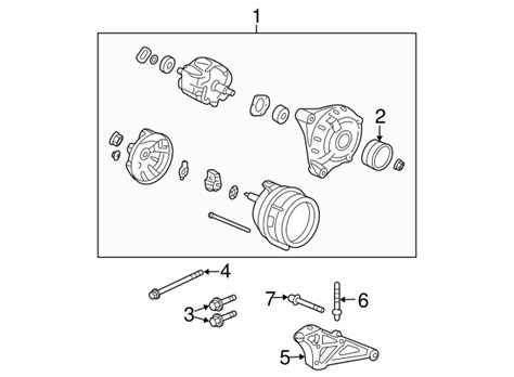 OEM 2006 2015 Honda Civic Mount Bracket Stud 90041 RRA A00 Honda