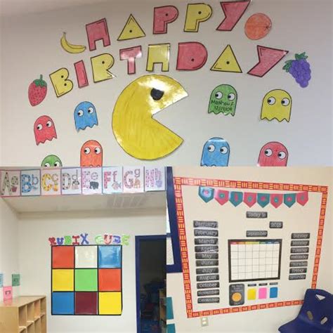 Pac Man Bulletin Boards For The Classroom Weareteachers