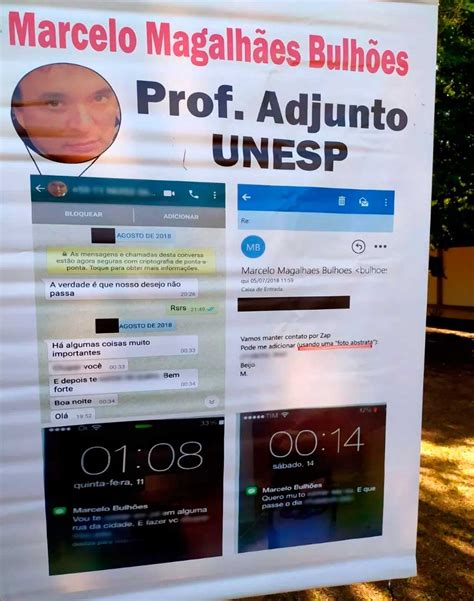 Estudantes Da Unesp Protestam Contra Professor Ap S Den Ncia De Ass Dio