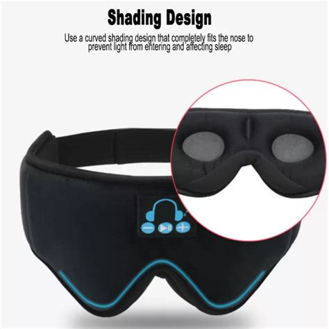 Bluetooth Sleeping Eye Mask And Headphones USB Charging Daddy S Deals