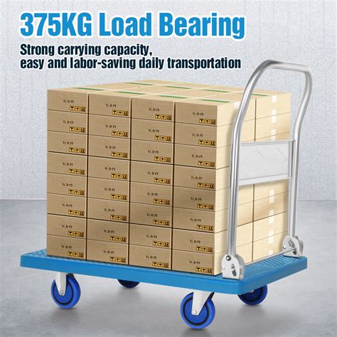 upgrade portable trolley kg hand truck iron barang plastic trolley