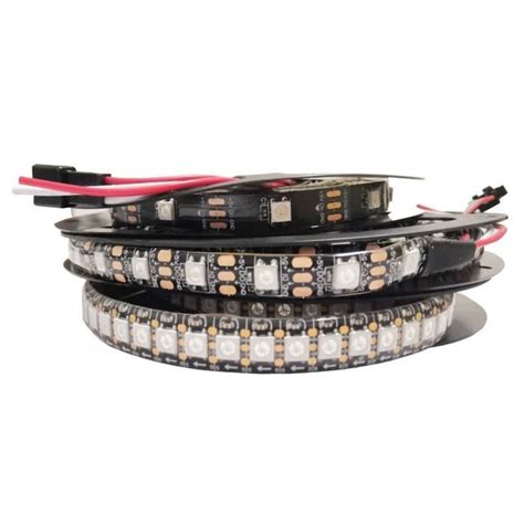 Bande Led Black Pcb M Ip Bande Lumineuse Rgb Led Ws B