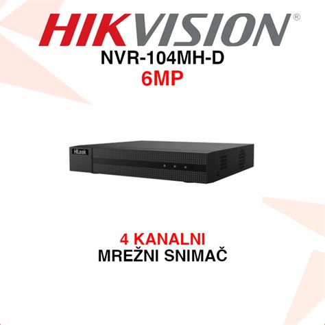 NVR-104MH-D HIKVISION MREŽNI VIDEO SNIMAČ - Hikvision Hrvatska