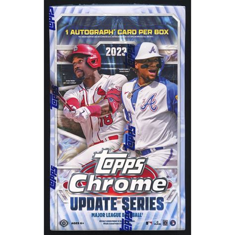 2023 Topps Chrome Update Series Baseball Hobby Box Pristine Auction