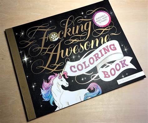 F Cking Awesome Coloring Book