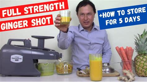 How To Make A Full Strength Ginger Turmeric Shot Immune Boosting