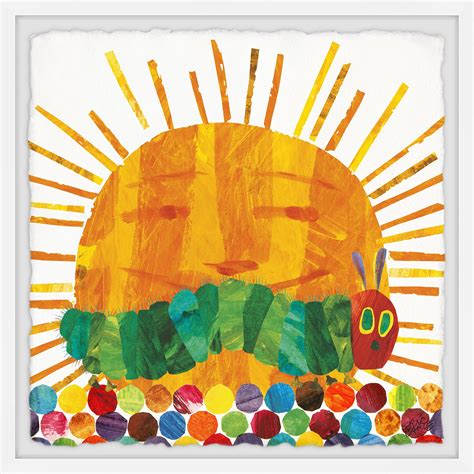 Marmont Hill Caterpillar Summer By Eric Carle Framed Wall Art