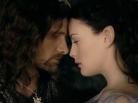 Aragorn Arwen Couple Lotr Love Image 132775 On