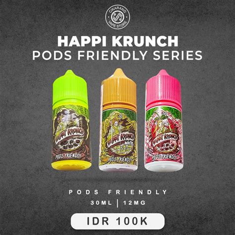 Jual Pods Friendly Happi Krunch Series Ml Mg Di Lapak Cikarang Vape