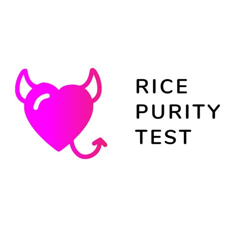 Rice Purity Test - Are you pure or not?