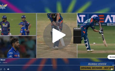 Watch Pandya S Brilliant DRS Sends Back LSG Debutant Arshin Kulkarni